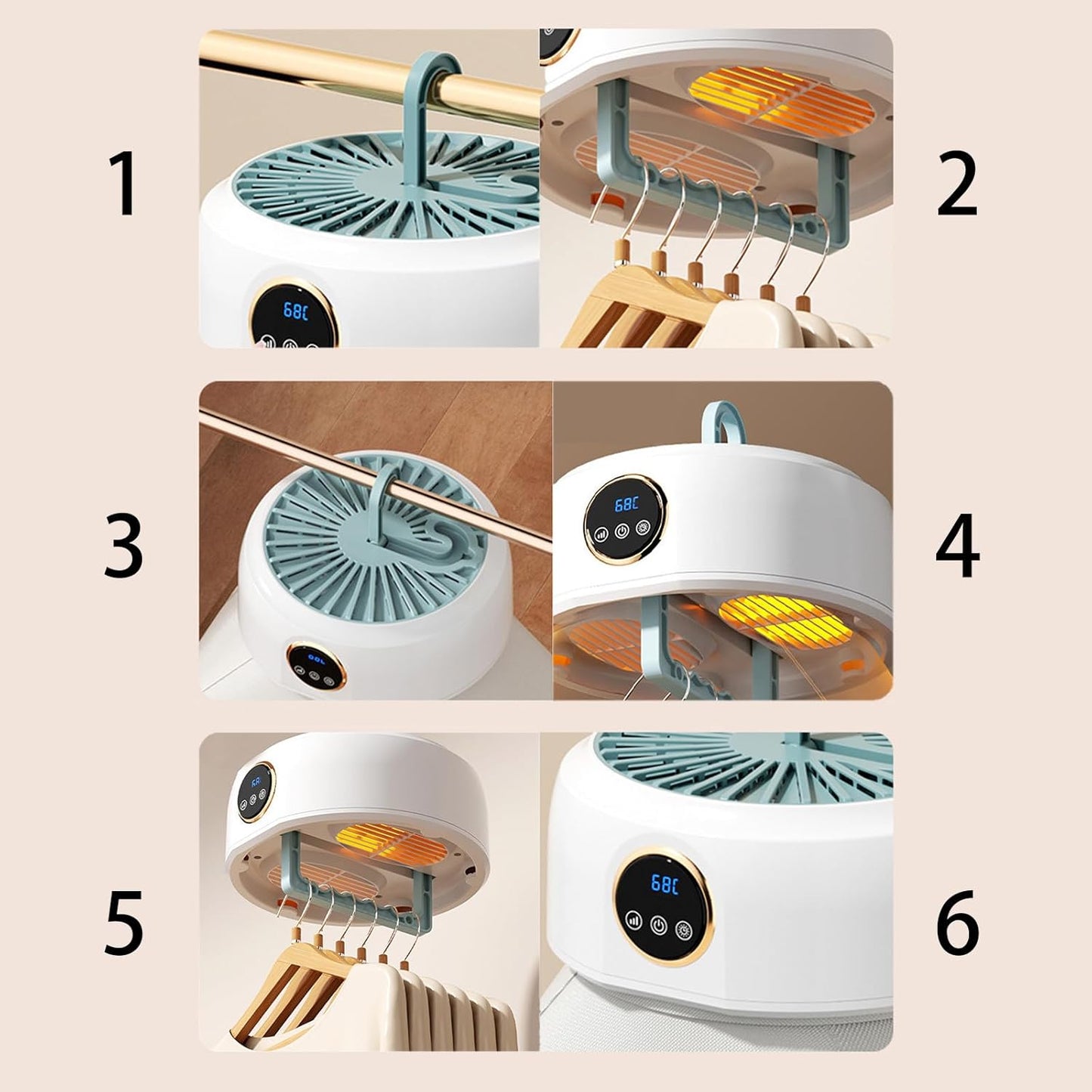 Secador de ropa portátil y plegable | VivaDry Premium😮‍💨